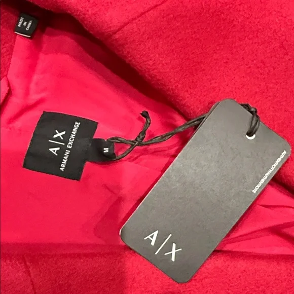 Armani NWT Stunning Long Wool blend Trench Coat - Picture 3 of 14